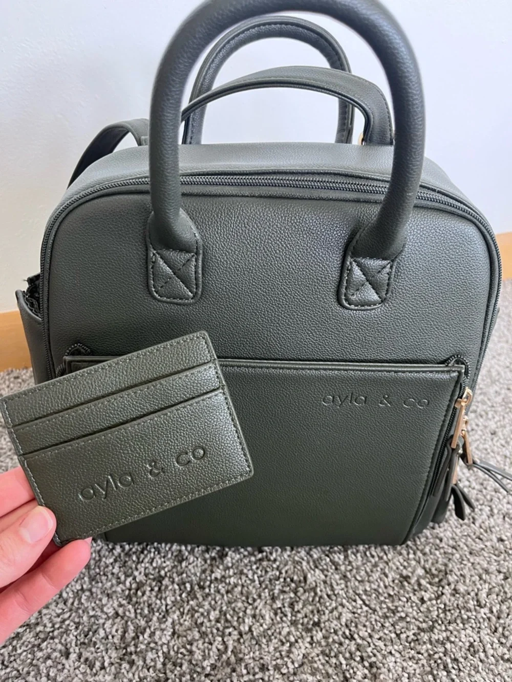 The Ayla Mini Bag - Olive